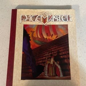 The Pagemaster hardback book